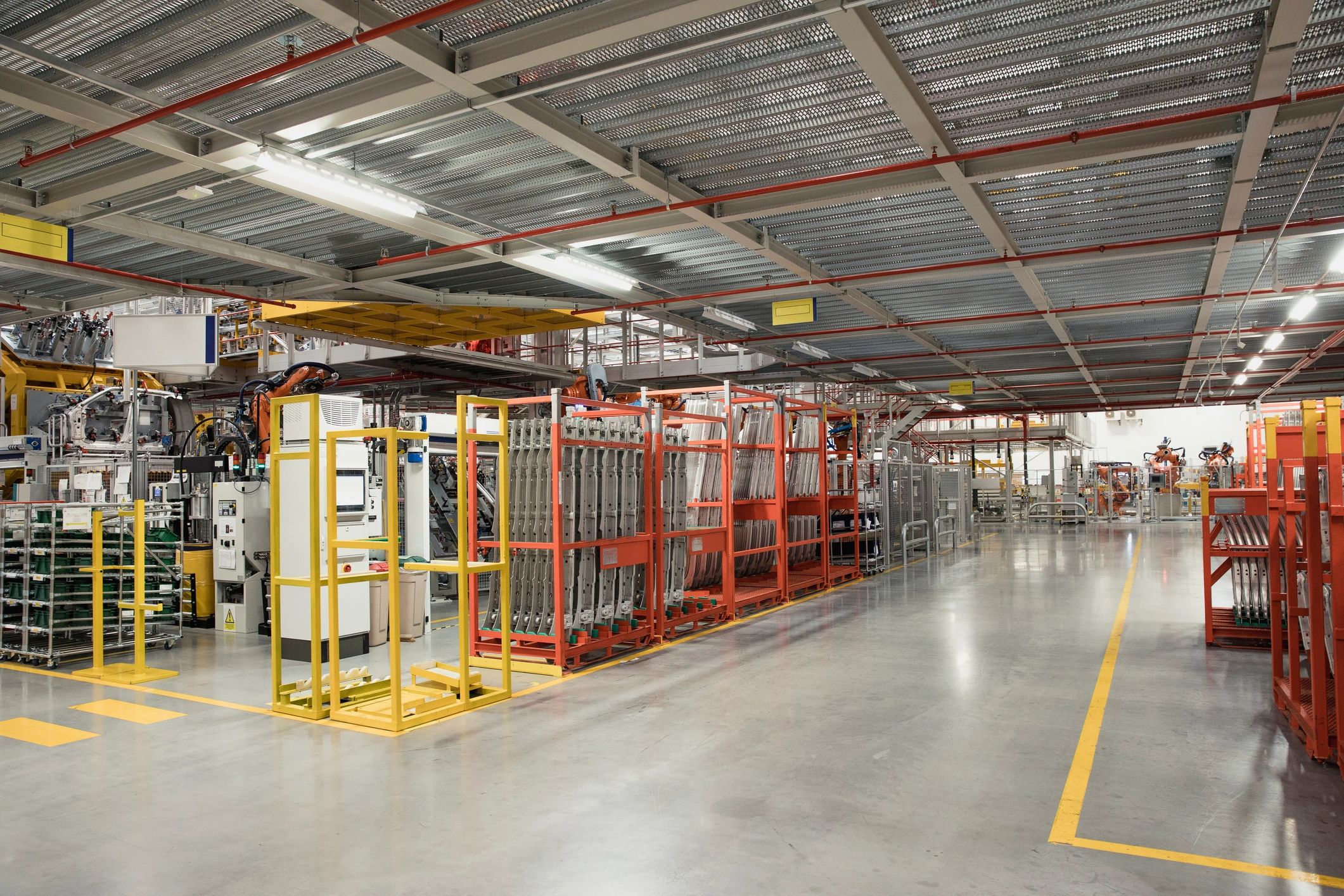 Industrial facility interior